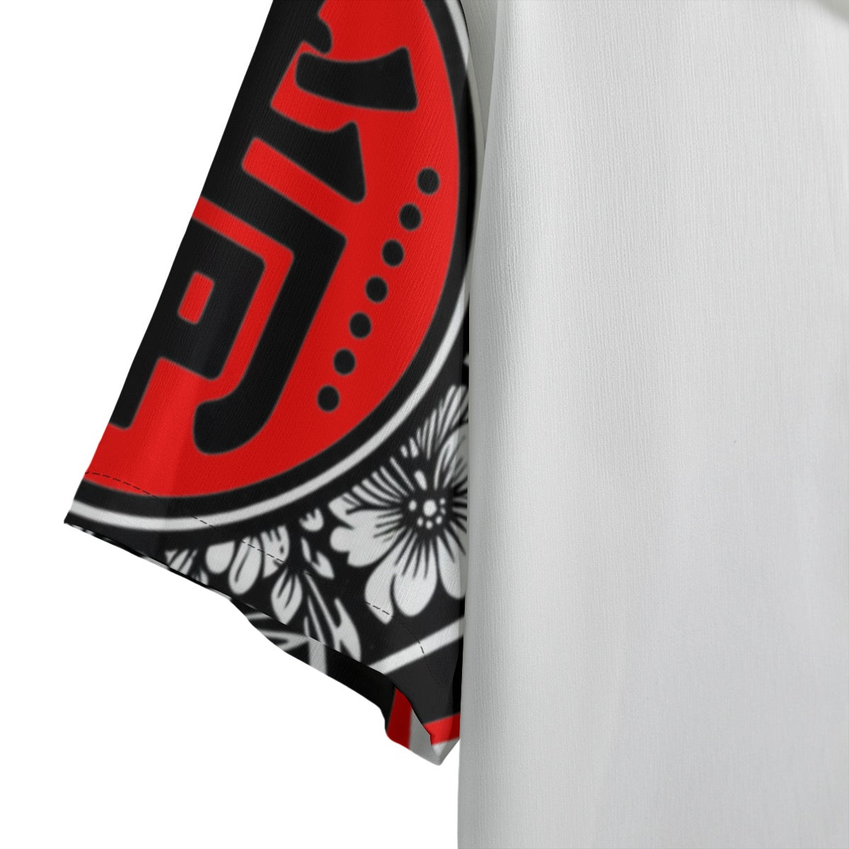 Hanafuda Print Hawaiian Shirt